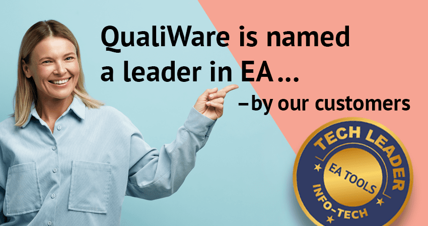New Info-Tech report names QualiWare leader in EA 